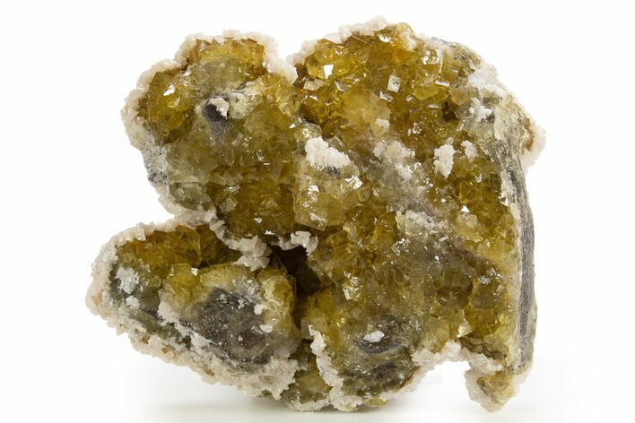Gemmy Yellow Fluorite Cluster - Spain #327141